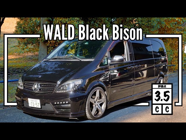 2008 Mercedes-Benz V-Class WALD BLACK BISON (Canada Import) Japan Auction Purchase Review