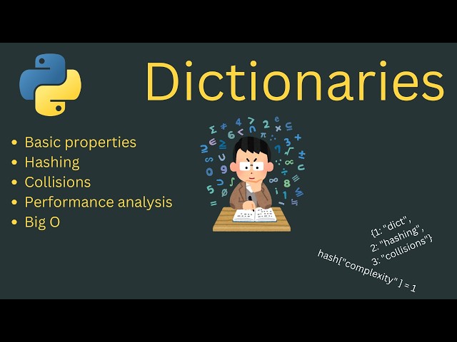 Python Dictionaries: From Basics to Big O Explained