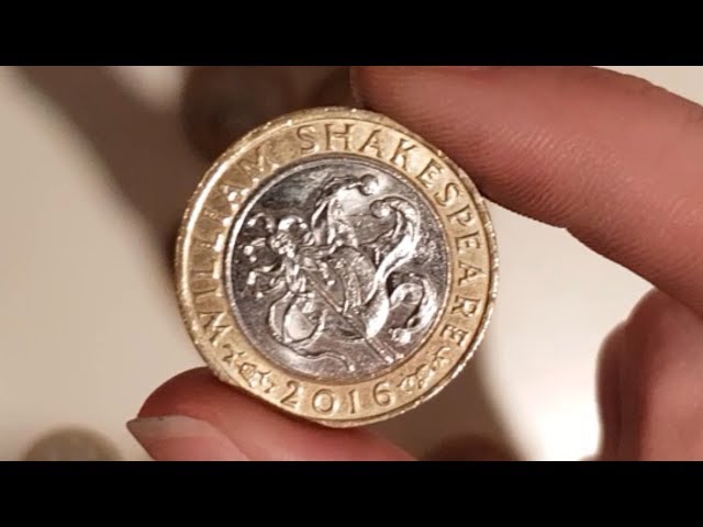 £2 Pound Coin Hunt: Whole set of Shakespeare in a bag! [Book 1]