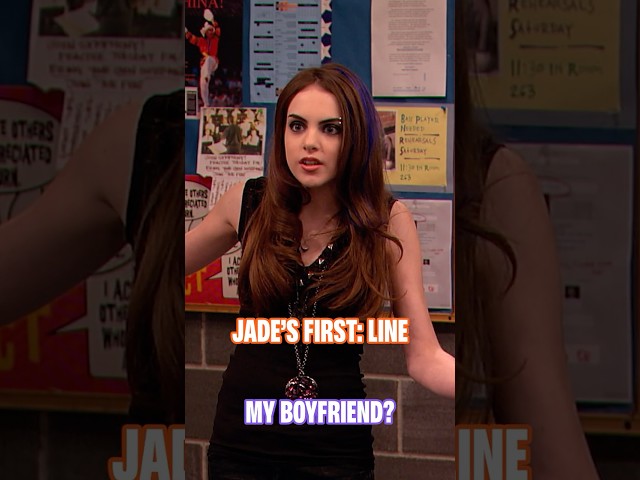 jade's firsts and lasts on Victorious! #shorts