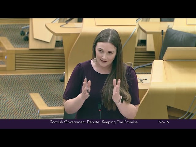 Scottish Government Debate: Keeping The Promise - 6 November 2024