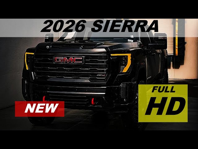 WOW! 😱 2026 GMC Sierra – You Won't Believe These Game-Changing Features! 🚙🚀