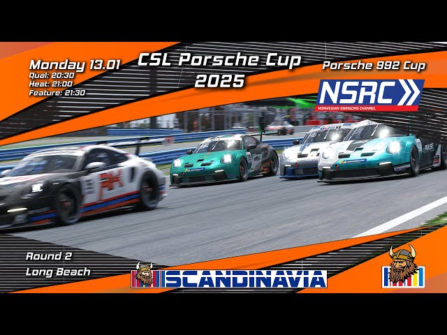 CSL Porsche Cup Round 2 at Long Beach