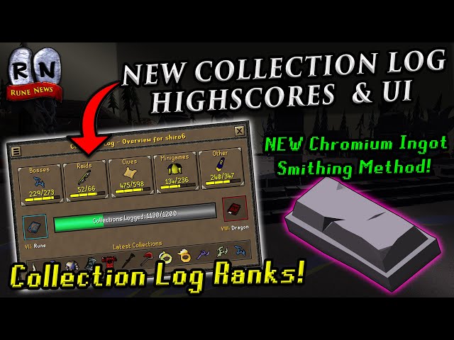 NEW JAGEX DOPAMINE UPDATE WITH COLLECTION LOG CHANGES IN OSRS!