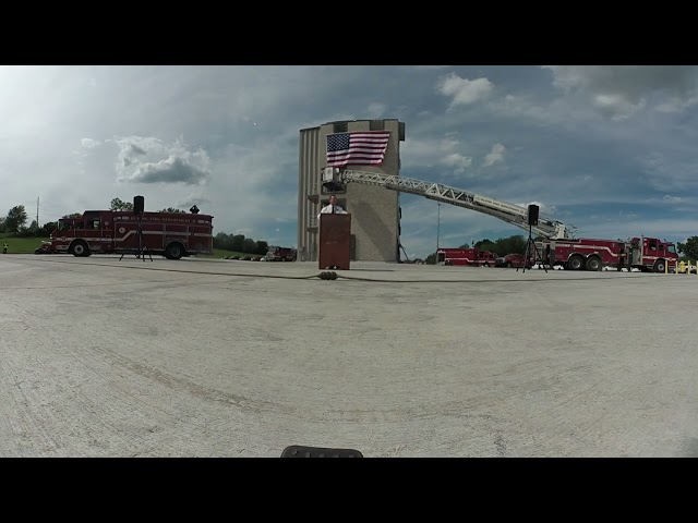 Olathe Fire Academy Hose Uncoupling - 360° Video