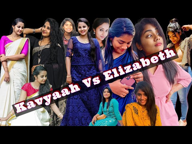 Kavyaah Vs Elizabeth Tamil Reels Must Watch Vote Your Instagram Queen