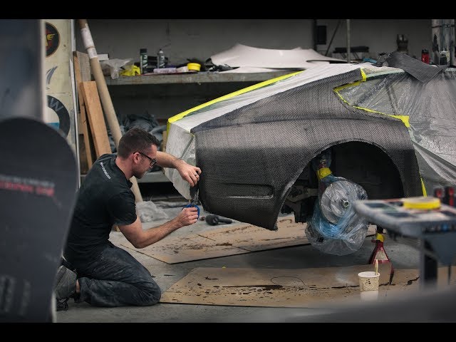 How to Make Carbon Fiber Quarter Panels for 240z (Ep #7) (4K)