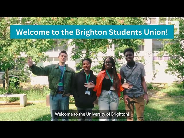 Belong at Brighton: Welcome from Brighton Students' Union! #brighton #student #studentlife