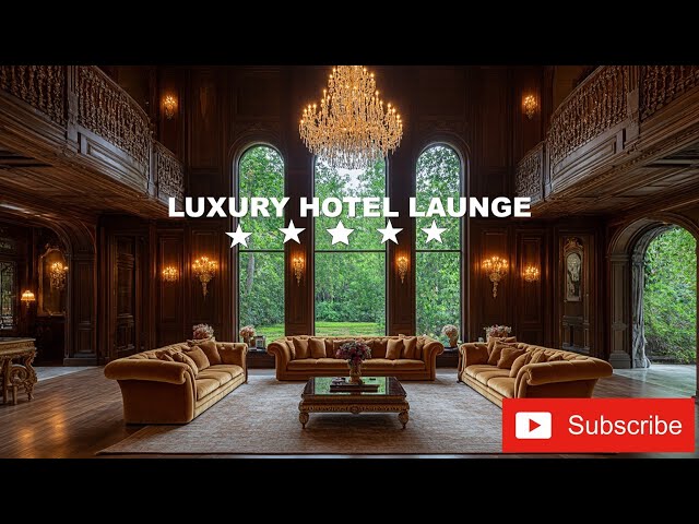 Luxury Hotel Lounge Music - Ethereal Jazz Saxophone Instrumental | Soft Background Music for Relax