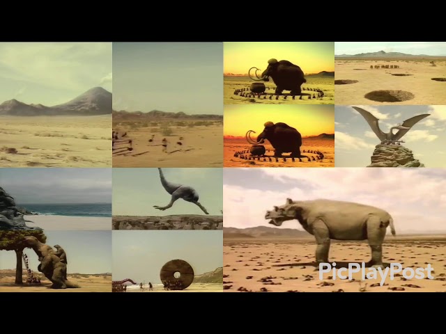 All Nissin Prehistoric Creature Adverts Played At Once