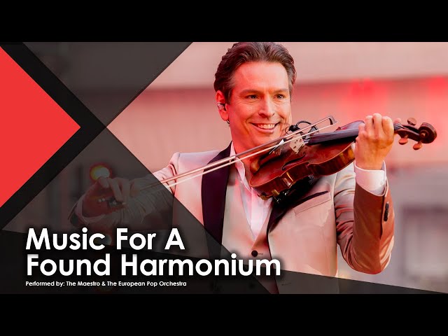 Music For A Found Harmonium - The Maestro & The European Pop Orchestra Live Performance Music Video