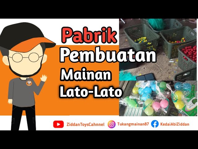 Pabrik pembuat mainan viral Lato lato #latolato #mainanviral