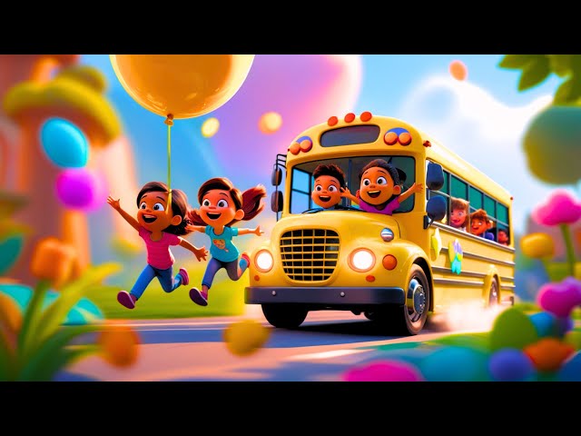 Wheels on the Bus Kids Poem | Rhymes for kids | Baby Poems