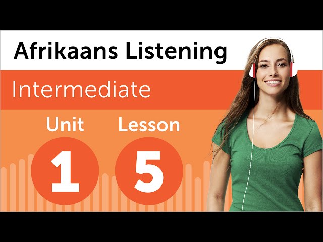 Afrikaans Listening Practice - Shopping for an Outfit in South Africa