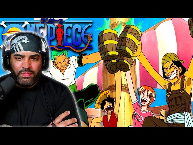 First Time Watching ONE PIECE - Episode 17 (ANIME REACTION) Anger Explosion! Kuro vs. Luffy!