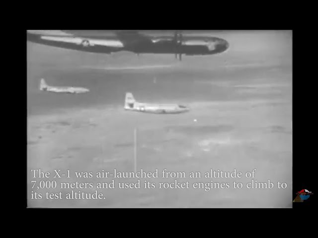 Complete Video Chuck Yeager Breaking Sound Barrier - Oct. 14, 1947