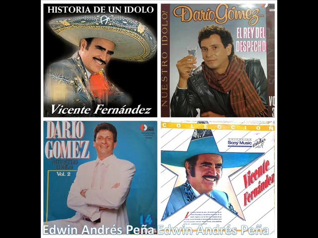 Frente A Frente Darío Gómez Y Vicente Fernández Colección De Sus Mas Grandes Éxitos