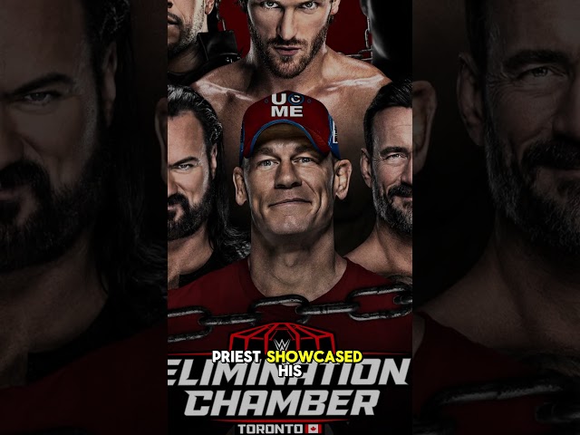 Damian Priest Ready to Conquer WWE Elimination Chamber 👀 #DamianPriest #WWE #EliminationChamber