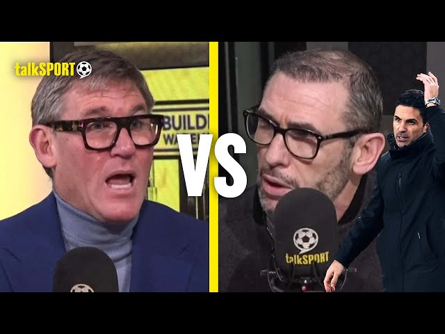 "You Flatly REFUSE To Be Subjective!" Simon Jordan & Martin Keown CLASH Over Arsenal's FA Cup Exit