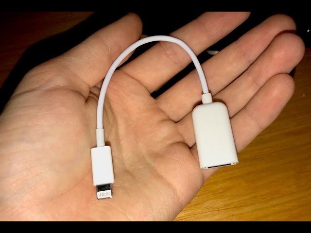 (360) Lightning to USB for iPhone!