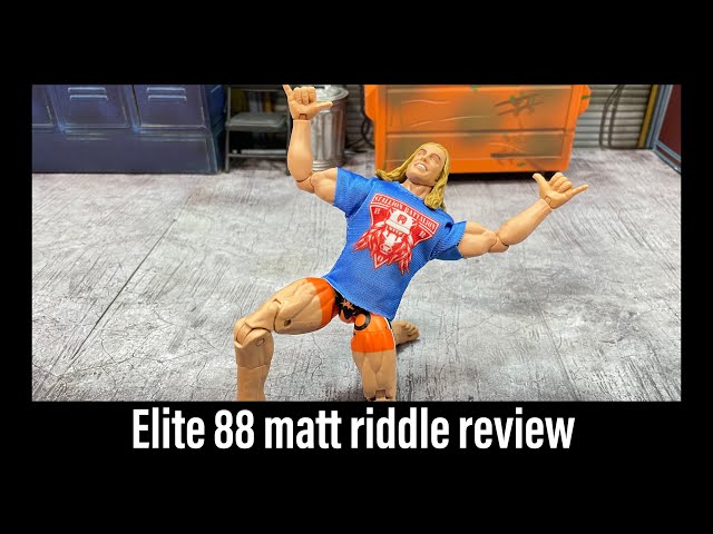 Elite 88 matt riddle action figure review