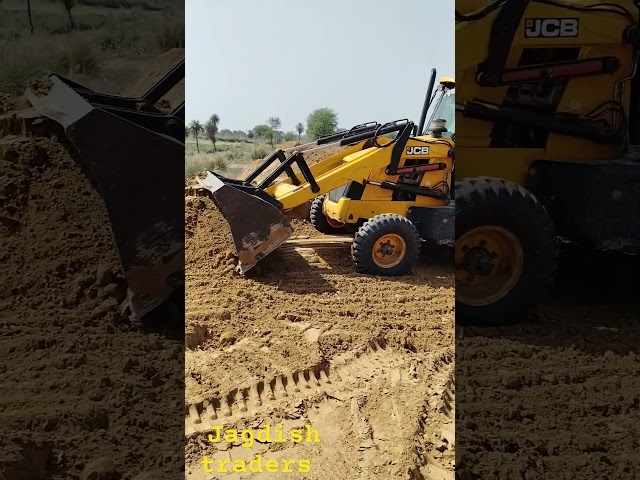 JCB 3dx Backhoe Loader Machine Soil Dosing #jcb #tractor #jcbcartoon #jcbvideo #shorts #ytshorts