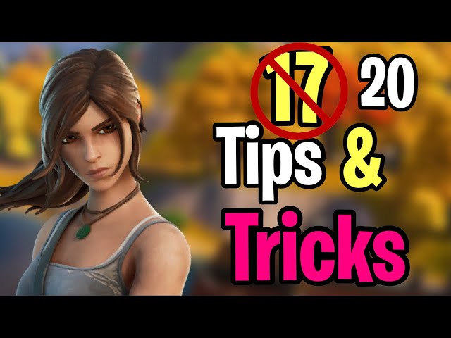 Tips & Tricks for SOLO Fortnite Tournaments (Solo Victory Cup)(PlayStation Cup)(Console)(Controller)