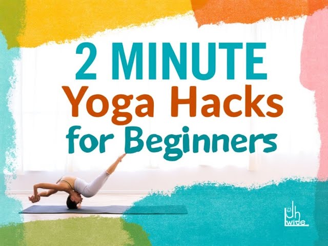 Yoga Hacks for Beginners Laugh Away Stress in Just 2 Minutes