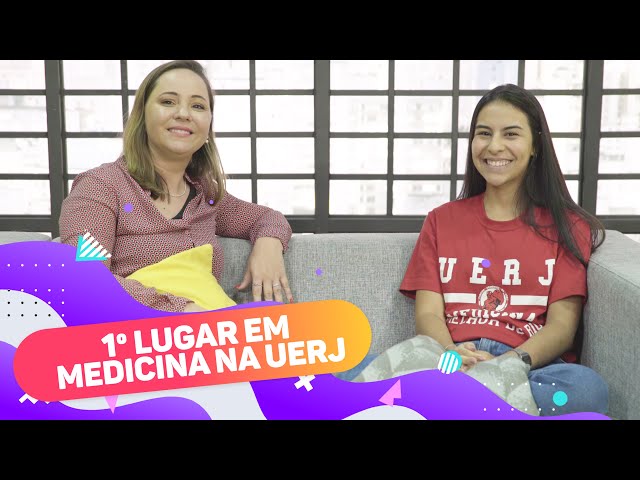 Conheça o 1º lugar em medicina na UERJ 2020 - Nathália Vieira