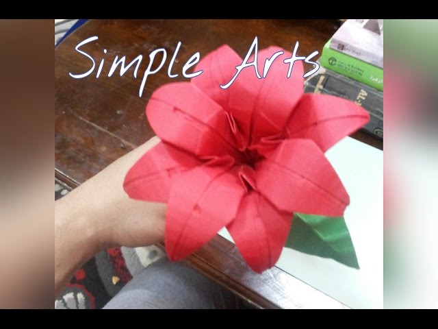 origami flower step by step