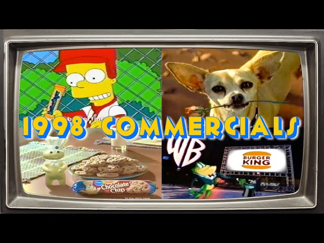 1998 Commercials Compilation | 90s Nostalgia