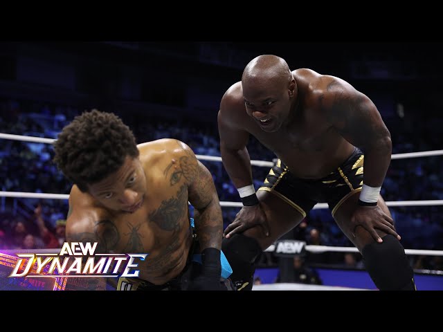 Shelton Benjamin’s DEBUT MATCH in AEW! Benjamin w/ MVP vs Lio Rush! | 10/16/24, AEW Dynamite