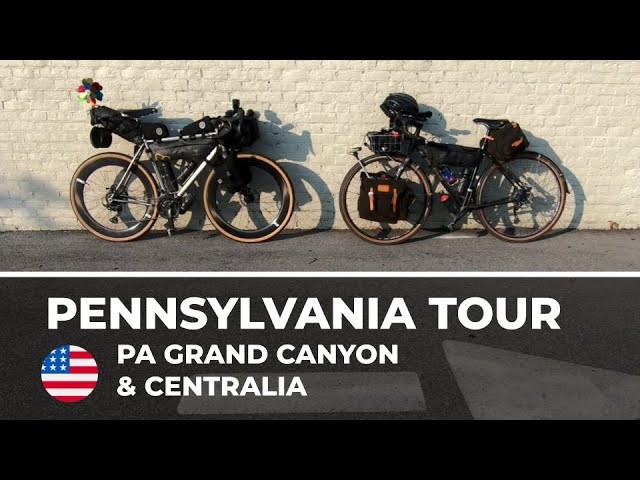 Bike touring the Pennsylvania Grand Canyon and Centralia.