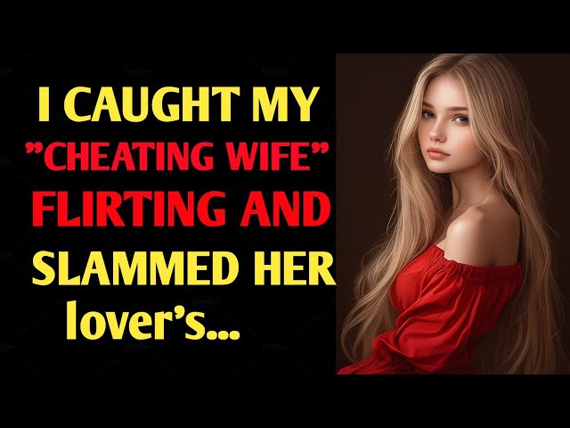 I CAUGHT MY CHEATING WIFE FLIRTING AND SLAMMED HER..