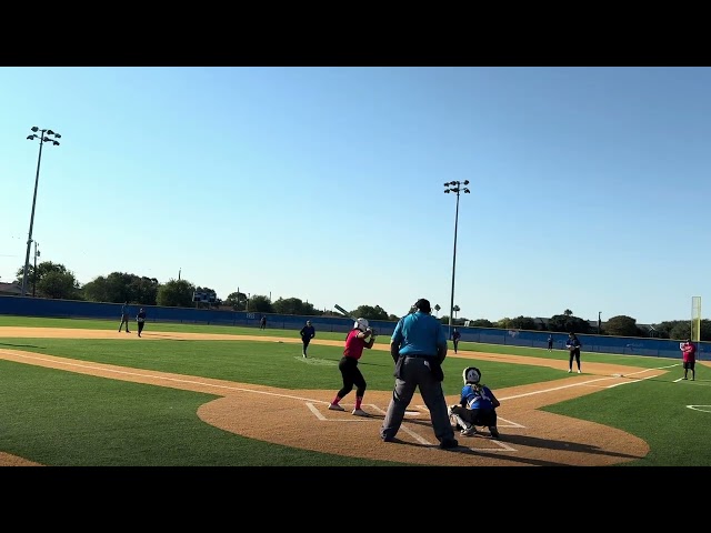 Kira hits an RBI single