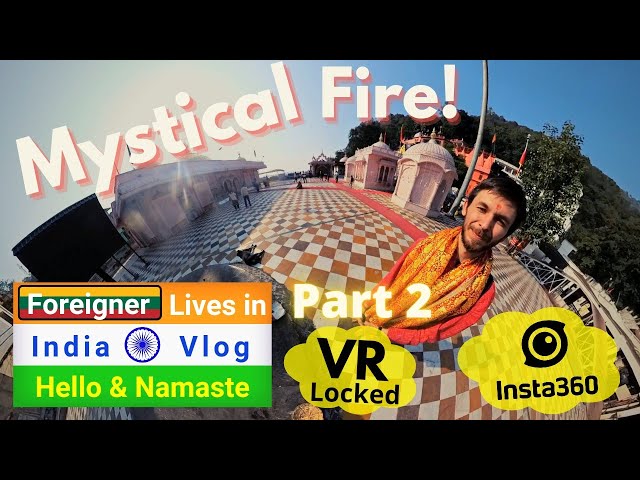 Scientists don't know how fire burns here nonstop | Mata Jawala Ji Devi Temple | VR Locked Insta360