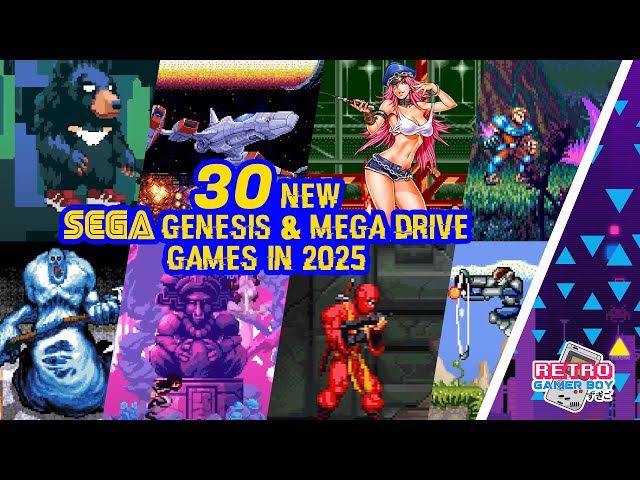 30 New Sega Genesis & Mega Drive Games in 2025