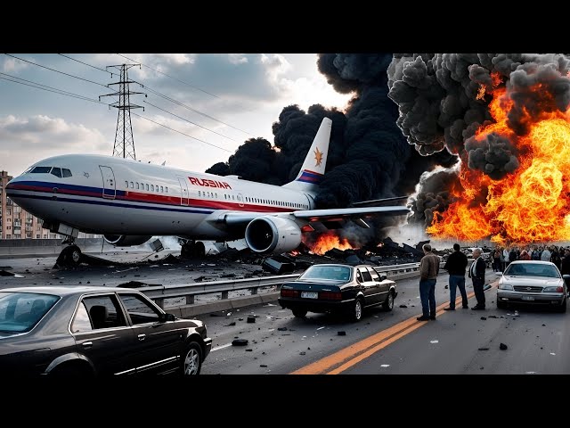 3 MINUTES AGO! Russian Cargo Plane Carrying Last 6 Generals DESTROYED