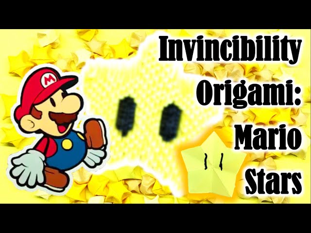 Can Origami make Mario Invincible?