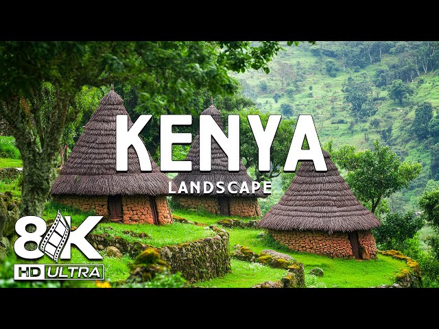 Explore Kenya 🌴 Top Most Unique Travel Destinations in Kenya ✨ Travel Video 8K