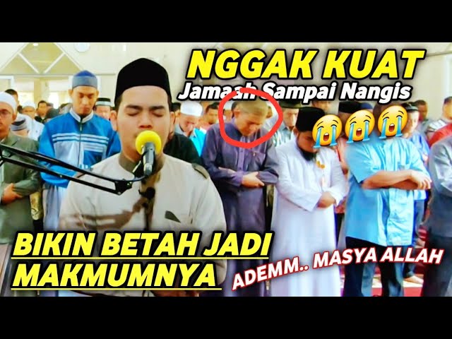 IMAM SHOLAT TERMERDU, JAMAAH SAMPAI NANGIS DENGAR AYAT & LANTUNANNYA ماشاالله 😭 || UST.ARSYI