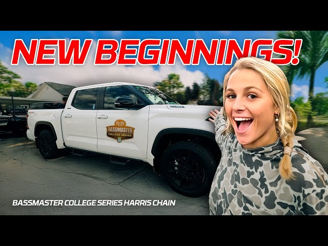 NEW BEGINNINGS for 2025! - Bassmaster College Series Harris Chain 2025 (Practice)