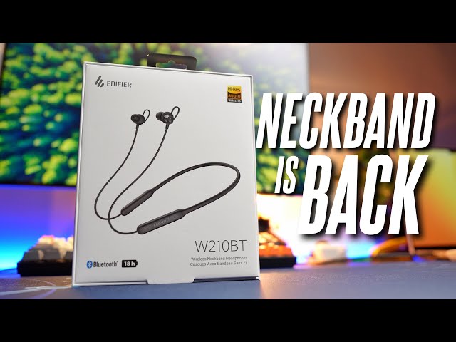 Going back to Neckband Earbuds! Still Good? Edifier W210BT Review!