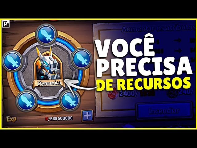 COMO CONSEGUIR OS ITENS PARA EVOLUIR A ASCENSÃO DOS HERÓIS NO CASTLE CLASH