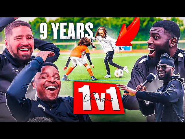 9 years old and they shock the Paris crowd (1VS1) 🔥🔥 in front of guests !