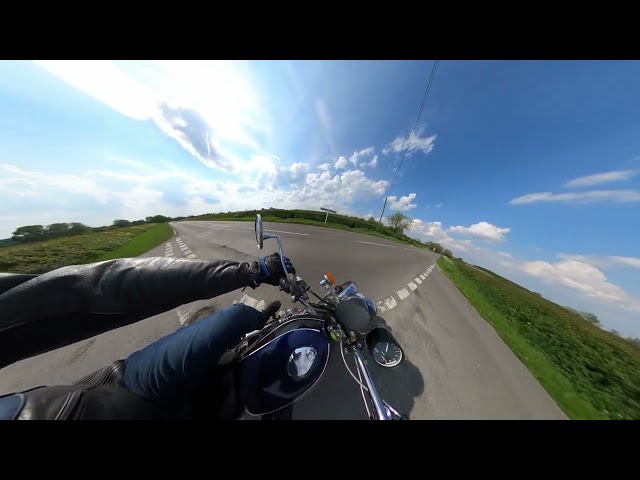 Restored Kawasaki KZ400D - First Long Ride Out - May 2024