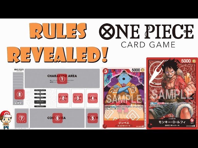 One Piece TCG Rules Revealed! How to Play! (One Piece TCG News)