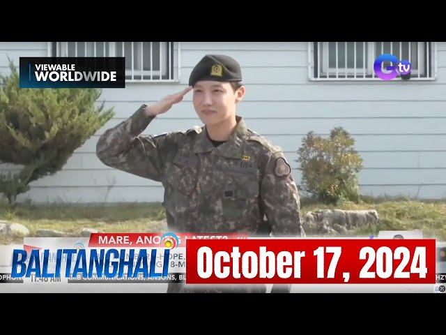 Balitanghali Express: October 17, 2024