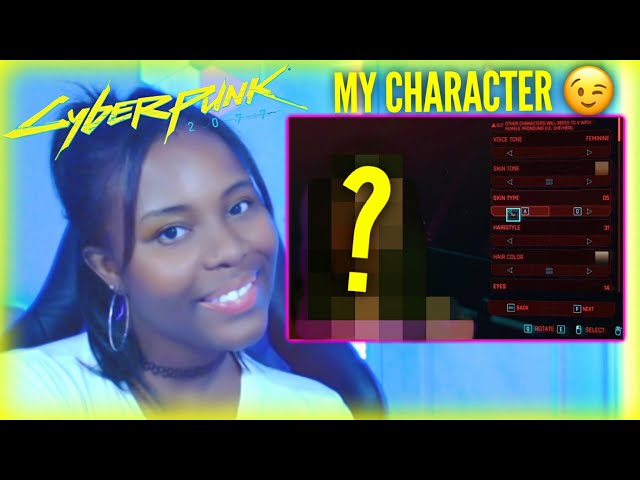 CREATING MY CYBERPUNK BOMBSHELL 😘 **AFTER DARK**  | CYBERPUNK 2077 CHARACTER CREATION