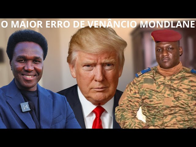 VENÂNCIO MONDLANE IMPLORA INTERVENÇÃO DOS ESTADOS UNIDOS EM MOÇAMBIQUE ATRÁVES DE DONALD TRUMP 🚨